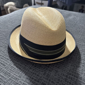 VINTAGE MEN’S BEAU BRUMMEL FEDORA ITALY HAT SIZE 7 MEN STYLE MILAIRD MILAIRO